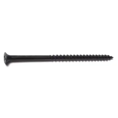 10 x 4″ Black Phosphate Steel Fine Thread Phillips Bugle Head Drywall Screws