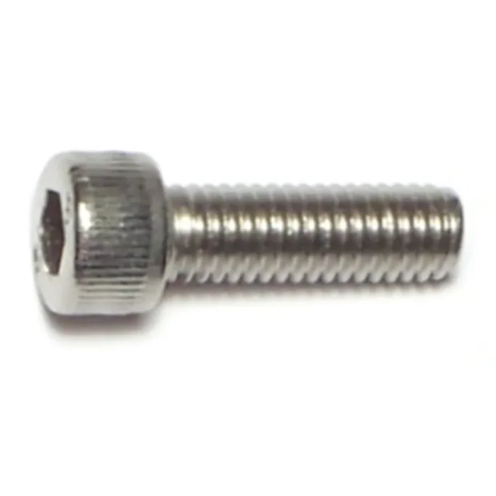 10 x 5/8″ Stainless Steel Fine Thread Knurled Head Hex Socket Cap Screw