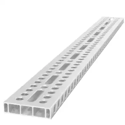1000x100x24mm Aluminum Profile Bracket With Elongated Hole For System 16 Welding Tables