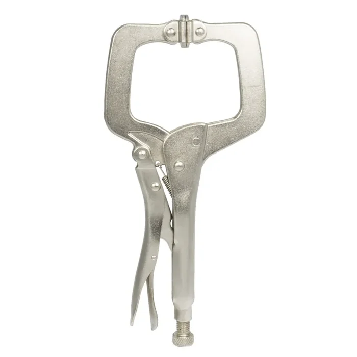 11-Inch Locking C-Clamp with Pads