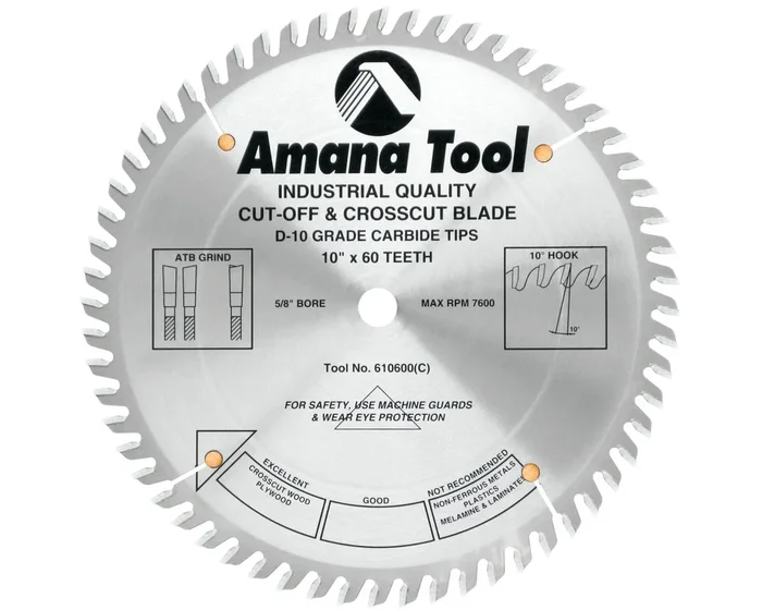 12/72T CUT-OFF SAW TCG GRIND