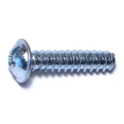 12 x 1″ Zinc Plated Steel Combo Round Head Knob Screws