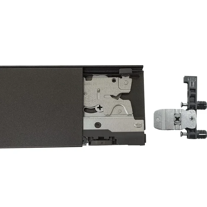 139mmH x 450mmL Avantech YOU GRAY Drawer Slide by HETTICH