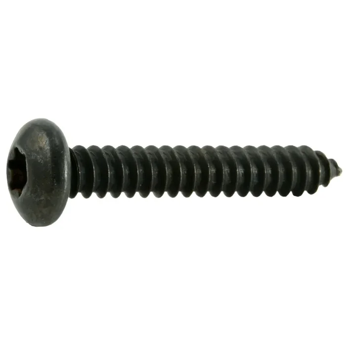 14 x 1-1/2″ Black Steel Star Drive Pan Head Sheet Metal Screws