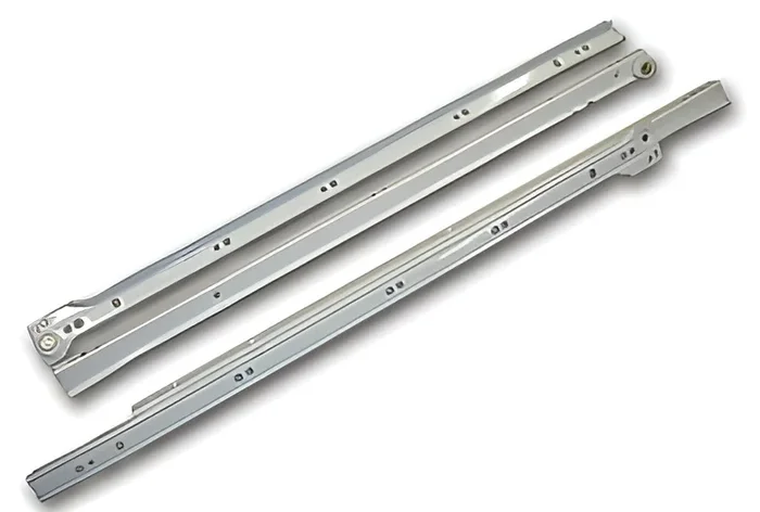 14in 3/4Ext Nylon Roller Self-Closing Hardware by KNAPE & VOGT