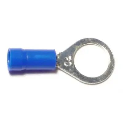 16 WG to 14 WG x 3/8″ Insulated Ring Terminals