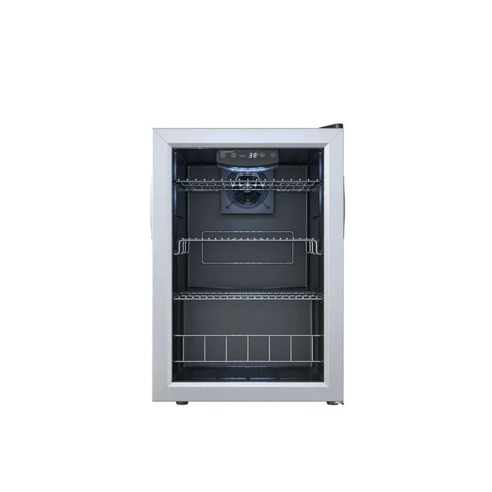 17 in. 4.61 cu. ft. Beverage Cooler – EdgeStar Stainless Black/Stainless Steel