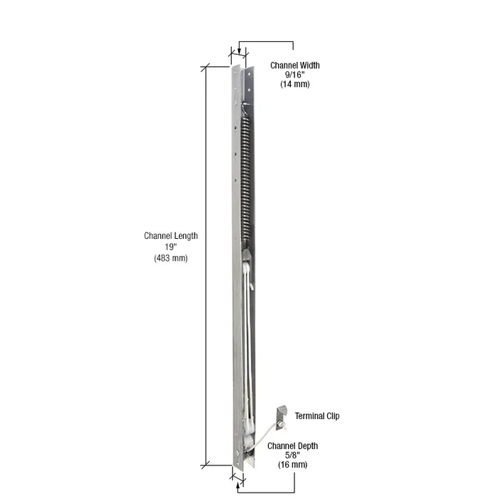 19″ Window Channel Balance – C.R. Laurence 1830 or 18-3