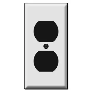 2.25 Inch Single Narrow Outlet Cover Plates