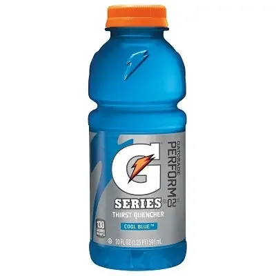 20 oz Wide Mouth Bottle, Cool Blue