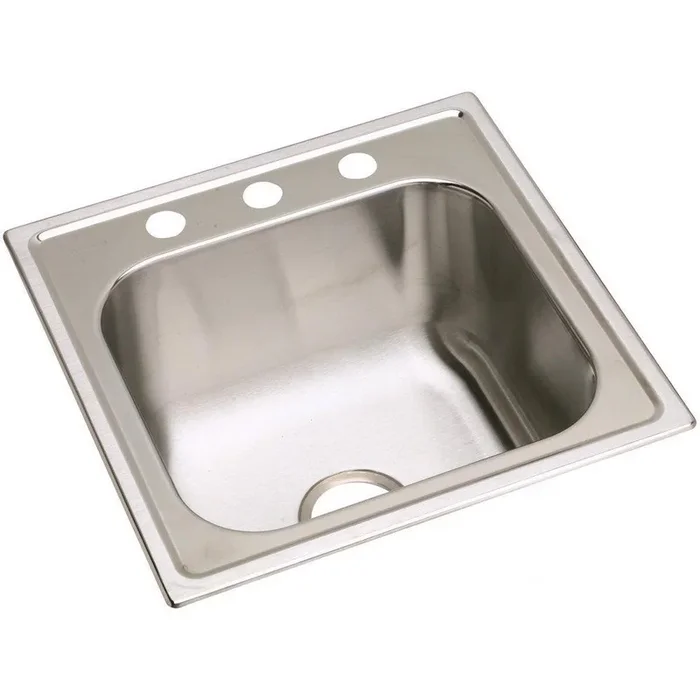 20 x 20 in. Drop-in Laundry Sink in Premium Highlighted Satin by Elkay