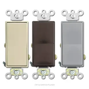20A Decora Rocker Light Switches Spec Grade Leviton 5621