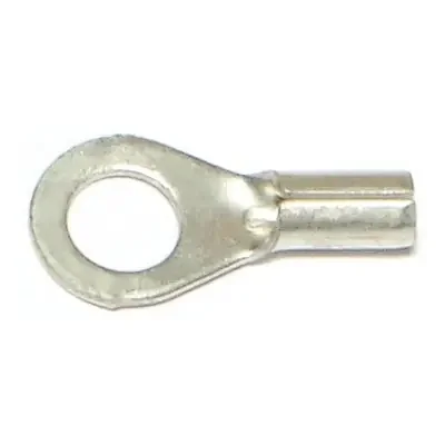 22 WG to 18 WG x 10 Uninsulated Ring Terminals