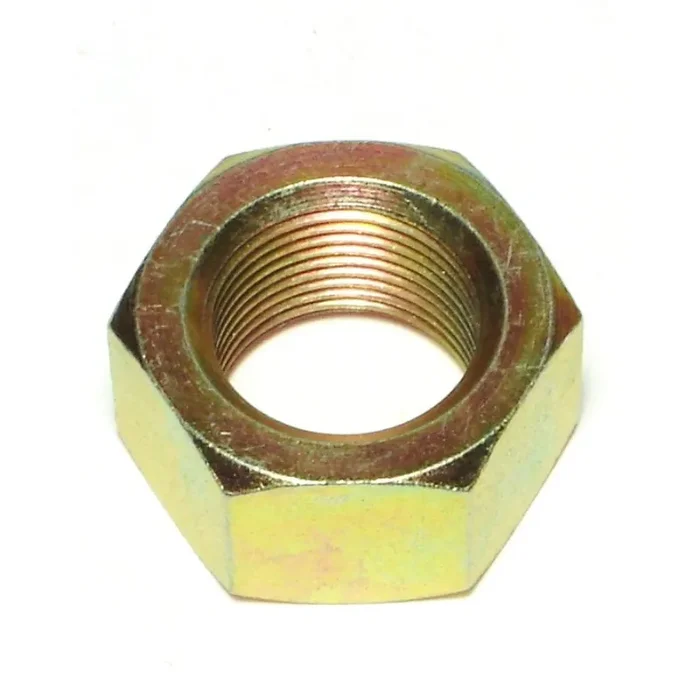22mm-1.5 x 18mm Zinc Plated Steel Extra Fine Thread Spindle & Axle Nuts