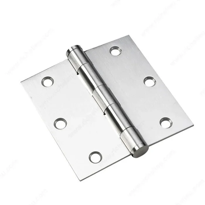 3-1/2″ Full Mortise Butt Hinge by Richelieu | Durable Cabinet Hardware