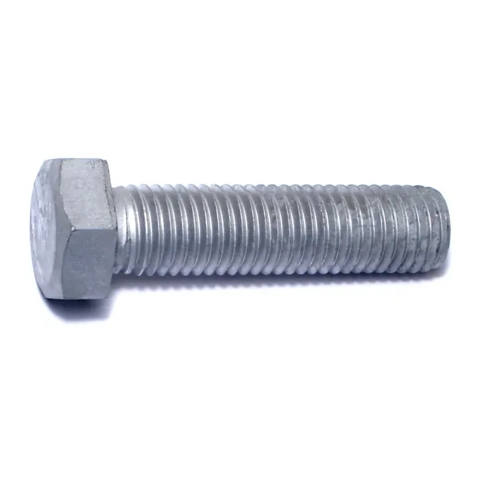 3/4″-10 x 3″ Hot Dip Galvanized Steel Coarse Thread Hex Cap Screws