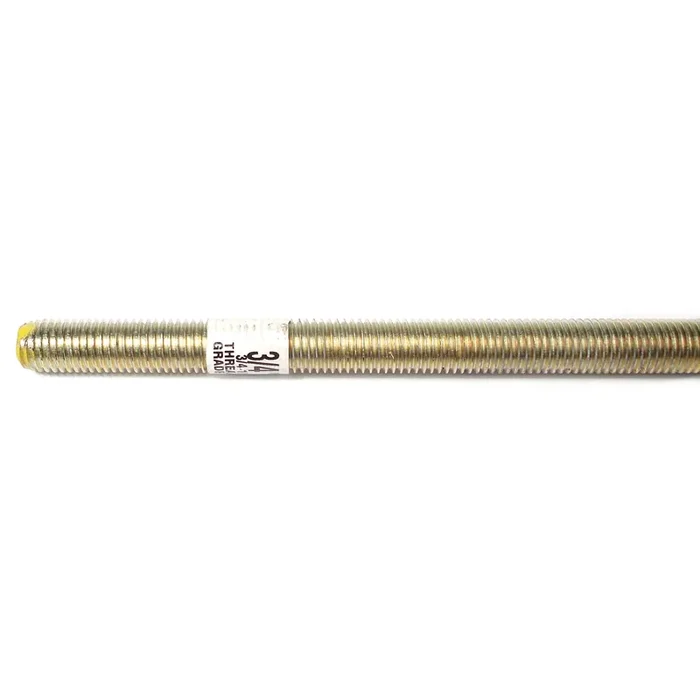 3/4″-10 x 36″ Zinc Plated Grade 5 Steel Coarse Thread Threaded Rods