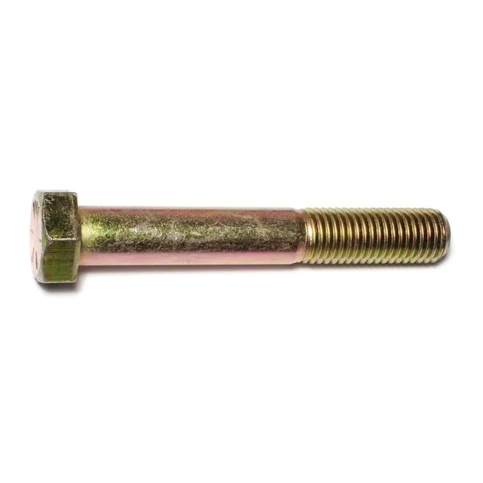 3/4″-10 x 5″ Zinc Plated Grade 8 Steel Coarse Thread Hex Cap Screws
