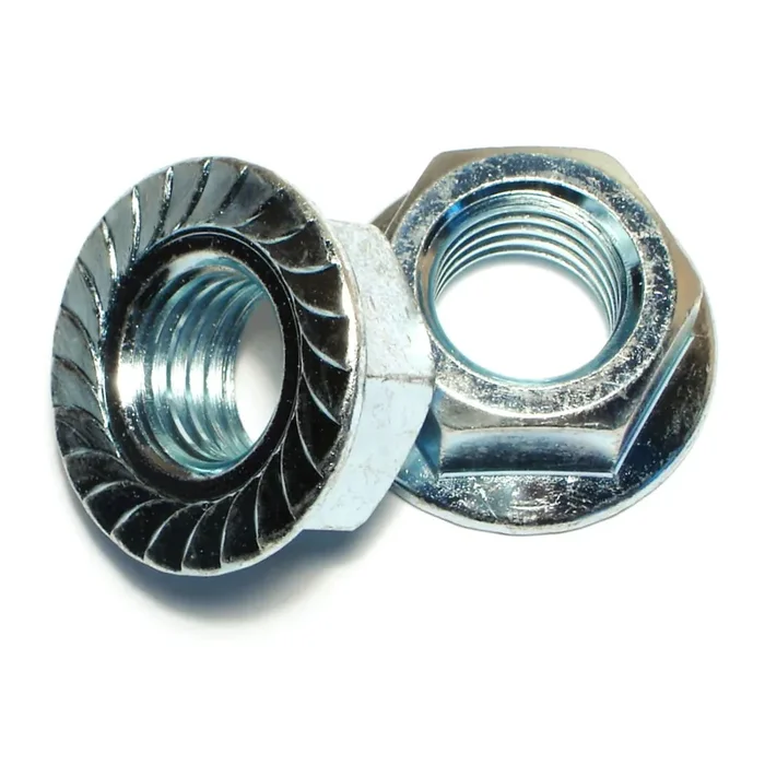 3/4″-10 Zinc Plated Grade 2 Steel Coarse Thread Hex Flange Nuts