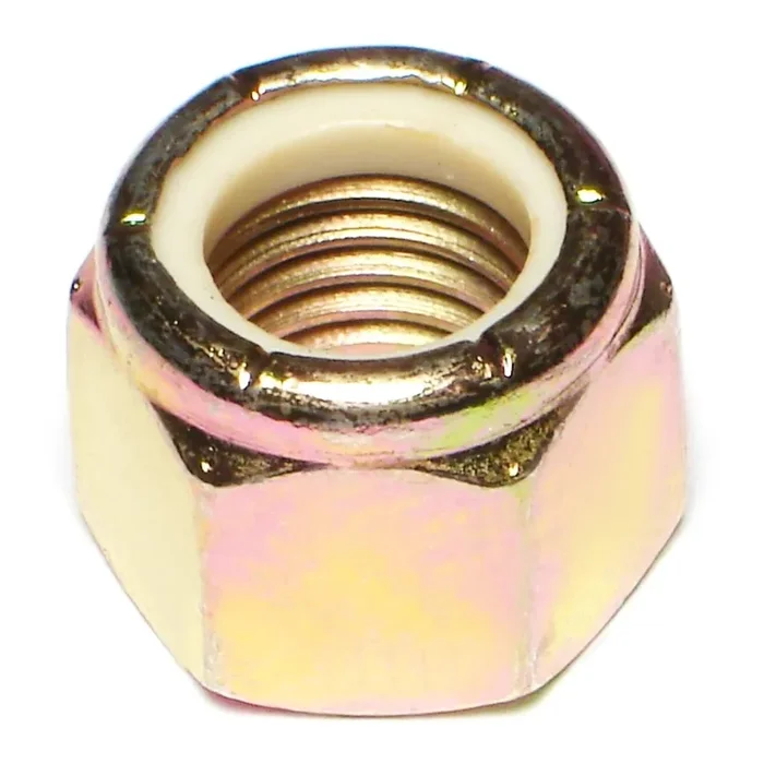 3/4″-10 Zinc Plated Grade 8 Steel Coarse Thread Nylon Insert Lock Nuts