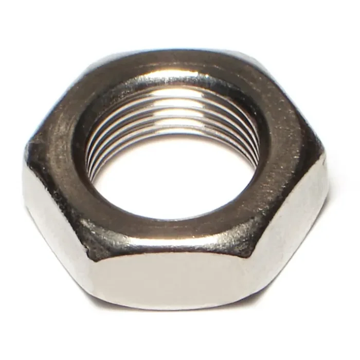 3/4″-16 x 1-1/4″ 18-8 Stainless Steel Fine Thread Jam Nuts