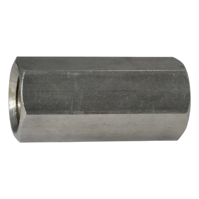 3/4″-16 x 2-1/4″ 18-8 Stainless Steel Fine Thread Coupling Nuts