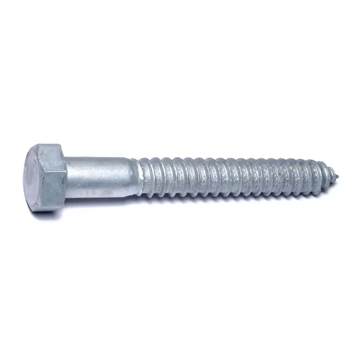 3/4″ x 6″ Hot Dip Galvanized Steel Hex Head Lag Screws