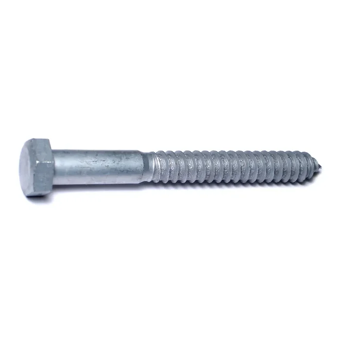 3/4″ x 7″ Hot Dip Galvanized Steel Hex Head Lag Screws