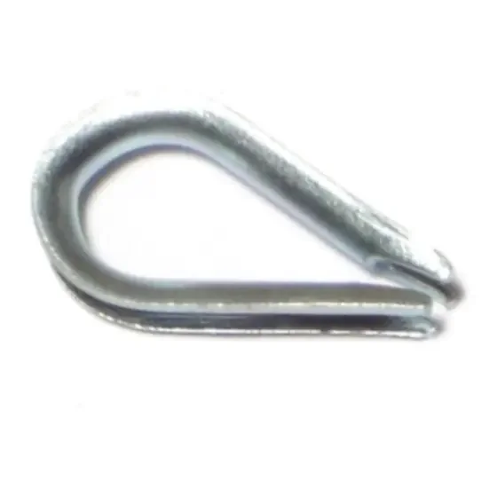 3/64″ Zinc Plated Steel Cable Thimbles