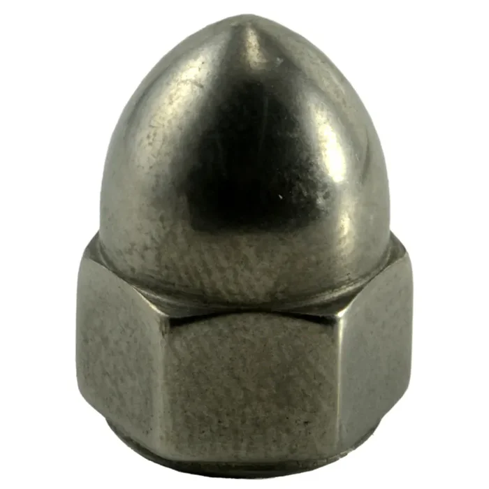 3/8″-16 18-8 Stainless Steel Coarse Thread High Crown Acorn Nuts