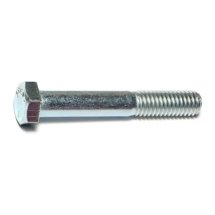 3/8″-16 x 2-1/2″ Zinc Plated Grade 5 Steel Coarse Thread Hex Cap Screws