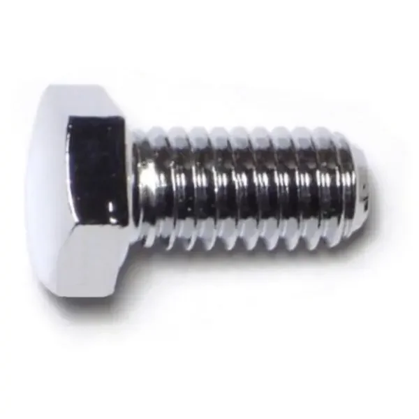 3/8″-16 x 3/4″ Chrome Plated Grade 5 Steel Coarse Thread Hex Cap Screws