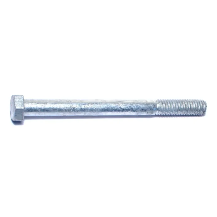 3/8″-16 x 4-1/2″ Hot Dip Galvanized Steel Coarse Thread Hex Cap Screws