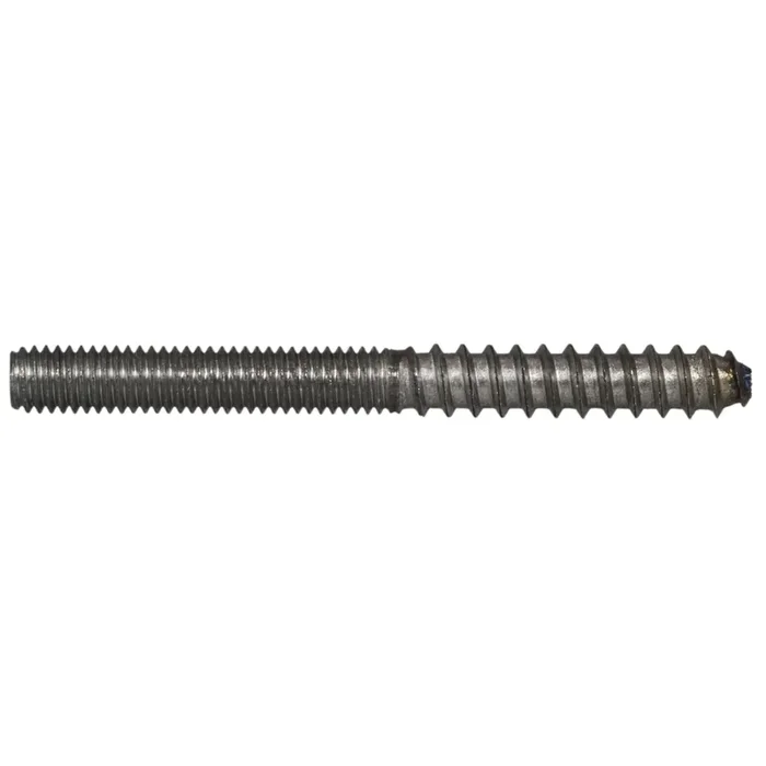 3/8″-16 x 4″ Plain Steel Coarse Thread Hanger Bolts