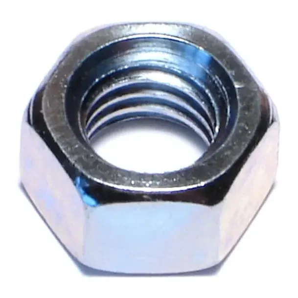3/8″-16 Zinc Plated Grade 2 Steel Coarse Thread Finished Hex Nuts