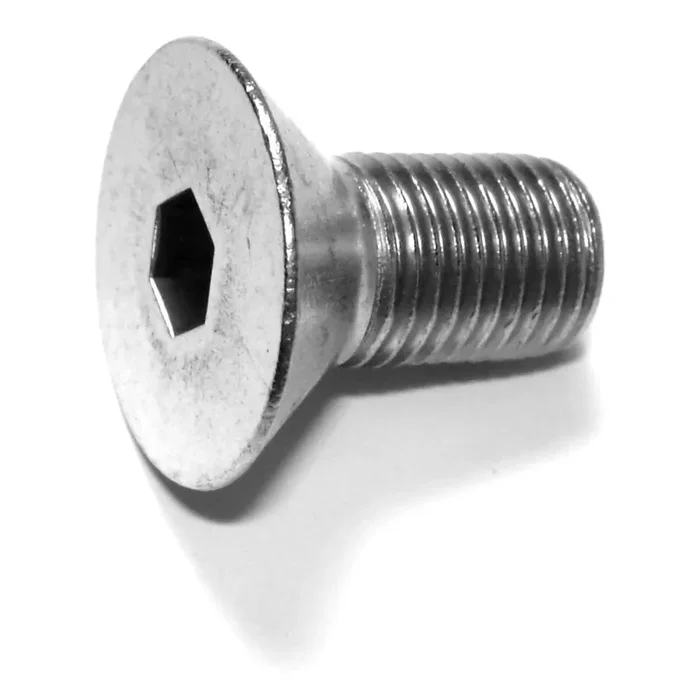 3/8″-24 x 3/4″ 18-8 Stainless Steel Fine Thread Flat Head Socket Cap Screws