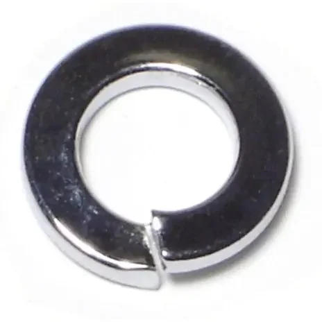 3/8″ x 11/16″ Chrome Plated Grade 8 Steel Split Lock Washers