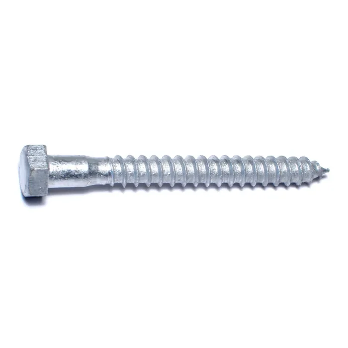 3/8″ x 3-1/2″ Hot Dip Galvanized Steel Hex Head Lag Screws