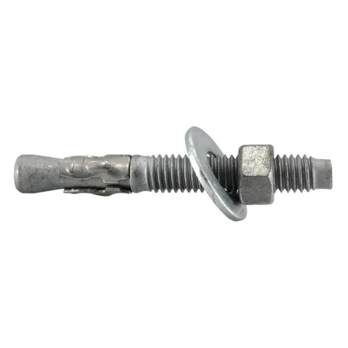 3/8″ x 3″ Hot Dip Galvanized Steel Wedge Anchor Bolts