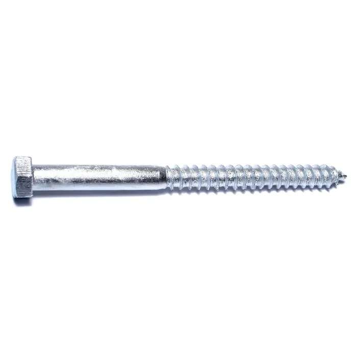 3/8″ x 5″ Hot Dip Galvanized Steel Hex Head Lag Screws