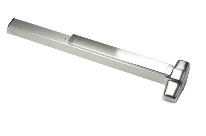 3′ Concealed Vertical Rod Smooth Case Exit Device – Von Duprin 626 Satin Chrome Finish