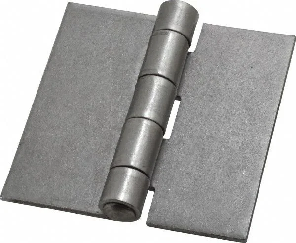 3″ x 3″ Heavy Gauge Full Surface Hinge – Plain Steel Unfinished Finish by Best Hinges