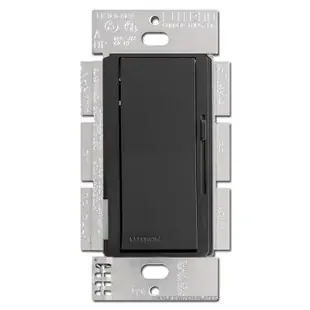 3-Speed Black Ceiling Fan Control Switches – Single Pole/3-Way