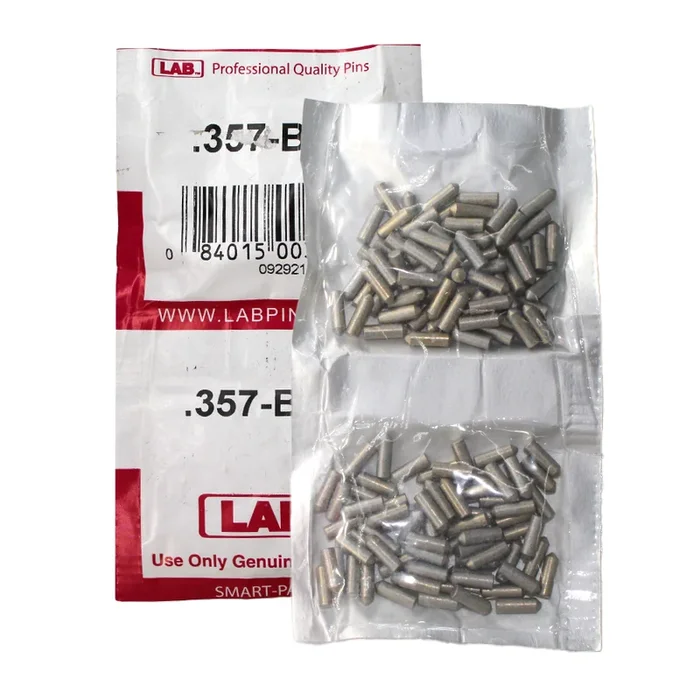 .357 Bottom Pin – Color-Coded Brass Alloy Pins by Lab Security Systems