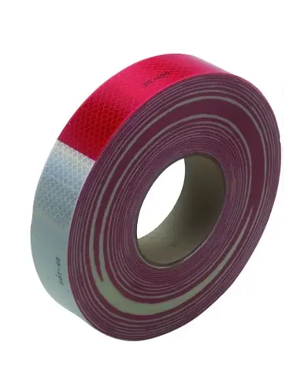 3M 983-32 RED/WHITE REFLECTIVE TAPE 2″ X 150 FT