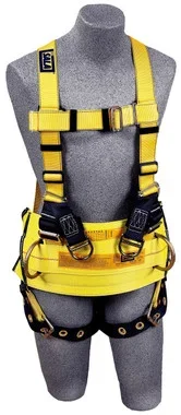 3M DBI-SALA Delta Derrick Positioning/Suspension Safety Harness with Pass-Thru Belt Connector – Small – 1105826