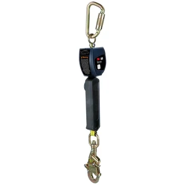 3M DBI-SALA Nano-Lok Personal Self-Retracting Lifeline with Anchor Hook – Web Steel Swivel Snap – – 6 ft. – Class 1 – ANSI – 3100521