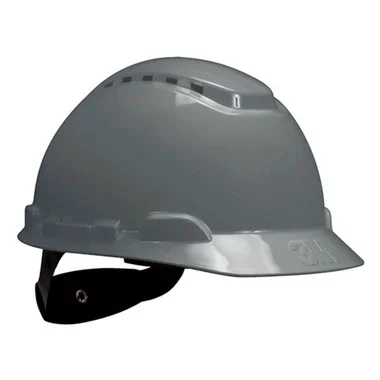 3M Hard Hat H-708V-UV – Gray – 4-Point Ratchet Suspension – Vented – with Uvicator 20 EA/Case