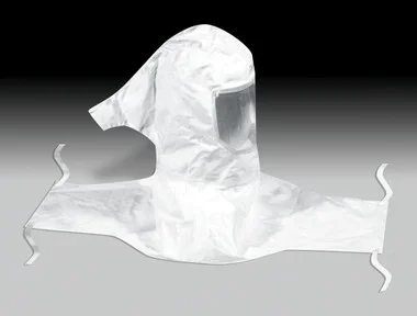 3M Sealed-Seam Respirator Hood H-610-5, Collar 5 EA/Case