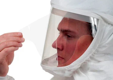 3M Versaflo Multi Layer Peel-Off Visor Cover, S-923-50, for S-600 S-700 and S-800 Assemblies 50 EA/Case